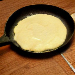 four 4-inch pancakes.