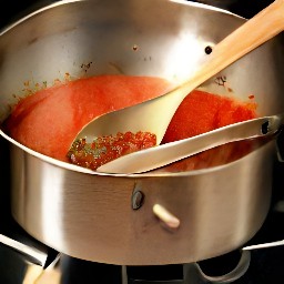 a thickened salsa sauce.