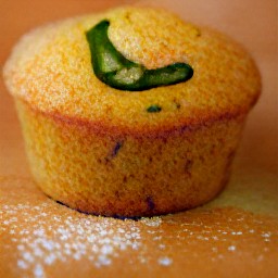 12 jalapeno and cornbread muffins.