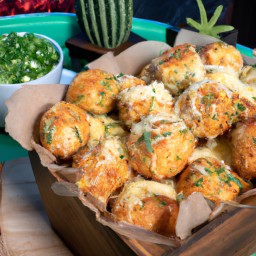 

This delicious jalapeño and cheese bread is a nuts-free snack made with all purpose flour, eggs, whole milk, cheddar cheese and cooking spray - perfect for baking!