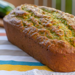 

Zucchini Bread is a delicious, nuts-free and lactose-free European Italian snack made from granulated sugar, eggs, all purpose flour, zucchinis, vegetable oil and applesauce.