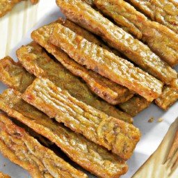 

Delightfully crunchy vegan, gluten-free, eggs-free, nuts-free and lactose-free tempeh nuggets make a perfect Asian or Chinese side dish or appetizer.