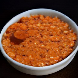 a bowl of mashed chickpeas with carrots, breadcrumbs, and italian dressing mixed in, as well as a cracked egg.