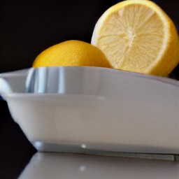 lemon juice.