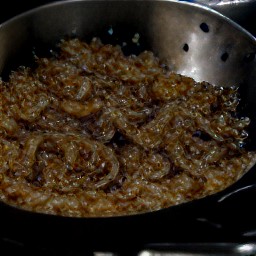 caramelized onions.