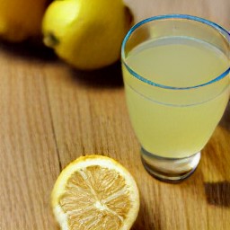 lemon juice.