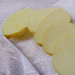 potatoes that are not wet.