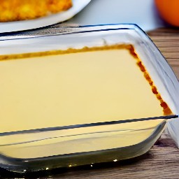 a pudding-covered cracker crust.