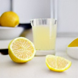 lemon juice.