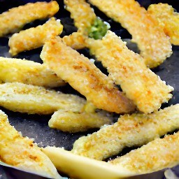 fried zucchini sticks.
