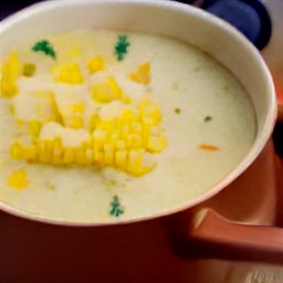 a corn and potato chowder.