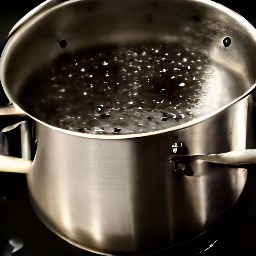 4 cups of boiling water.