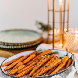 

Buttery roasted carrots are a delicious gluten-free, egg-free, nut-free and soy-free side dish or snack. They are the perfect way to enjoy vegetables!