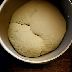 after you punch the dough, you need to set it aside for 60 minutes.