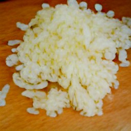 finely chopped bell peppers and onions.