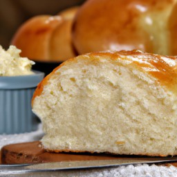 

Sour cream bread is a delicious, eggs-free, nuts-free and soy-free baking treat made with all purpose flour and sour cream.