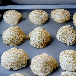 the baking sheet in the oven for 10 minutes.