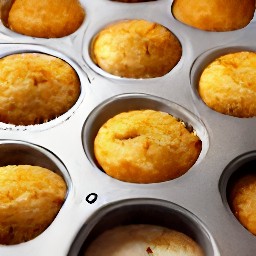 the muffin tin is taken out of the oven and set aside for 5 minutes to cool.
