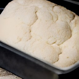a flattened dough that is 12 inches wide.