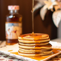 

Delicious and light, these gluten-free and nut-free oatmeal cheese pancakes are the perfect breakfast made with cooking spray, oatmeal, and eggs.