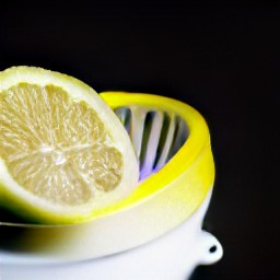 lemon juice.