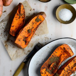 
Baked sweet potatoes are a delicious and nutritious nuts-free, gluten-free, eggs-free and soy- free side dish, snack or appetizer.