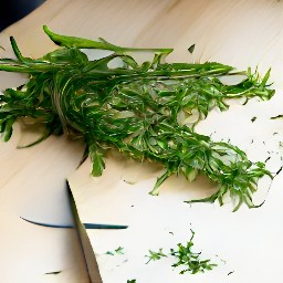 chopped tarragon.