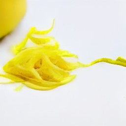 lemon zest.