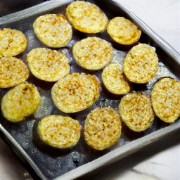 baked potatoes.