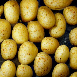roasted potatoes.