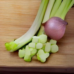 chopped onions, thinly sliced celery, and chopped green bell peppers.