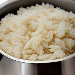 6 cups of boiled brown rice.