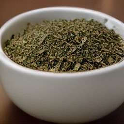 a bowl of italian seasoning.