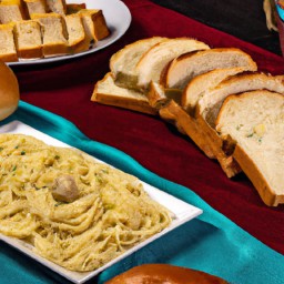 

Plain spaghetti is a delicious European Italian pasta & noodles dish made from spaghetti, olive oil, parmesan cheese and bread - totally eggs-free, nuts-free and soy-free!