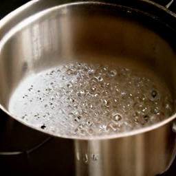 10 cups of boiled water.