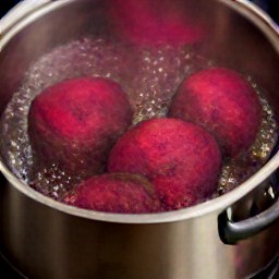 cooked beets.