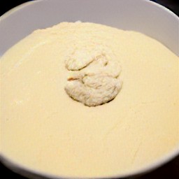 a sticky dough.