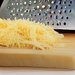 finely grated parmesan cheese.