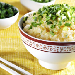 
Ginger rice is a vegan, gluten-free, eggs-free, nuts-free, soy-free and lactose free side dish made of fragrant jasmine rice.