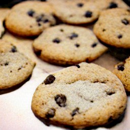 the chocolate chip shortbread cooled for 10 minutes.