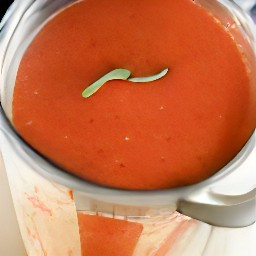 a soup mixture.
