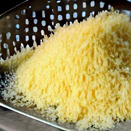 shredded parmesan cheese.