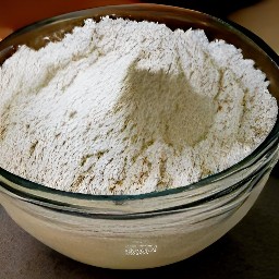 a flour mixture.