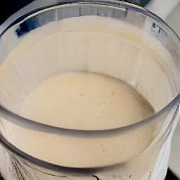 a banana mixture.