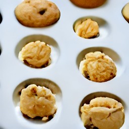 miniature peanut butter cookies.