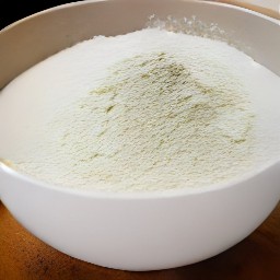 the output is a flour mixture.