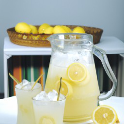 

Refreshing and delicious, this vegan lemonade is a great drink for everyone, made with real lemons and sugar - it's gluten-free, egg-free, nut-free soy-free and lactose free.