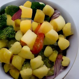 a salad.
