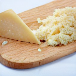 shaved parmesan cheese.