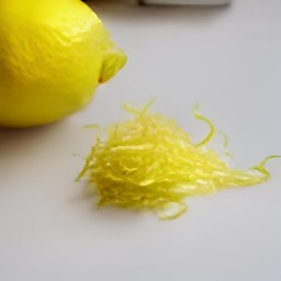 lemon zest.